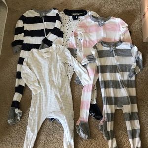 Bundle of 5 Burt’s bees organic cotton sleepers